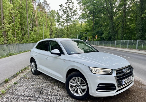 Audi Q5 cena 129900 przebieg: 102500, rok produkcji 2018 z Płock małe 37